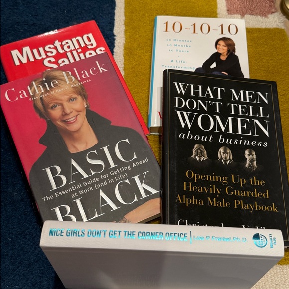 Collection of 5 Women Business Focused Business and Self-Help Books - Picture 1 of 1